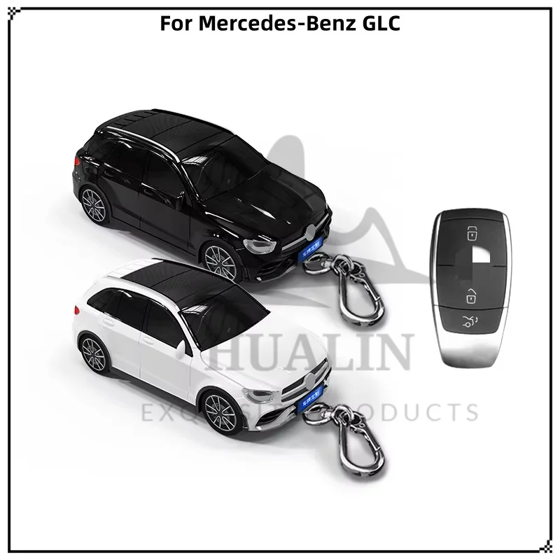 

For Mercedes-Benz GLC Key Protection Cover Car Key Type Keys Protection Cover Cars Accessories With Light New