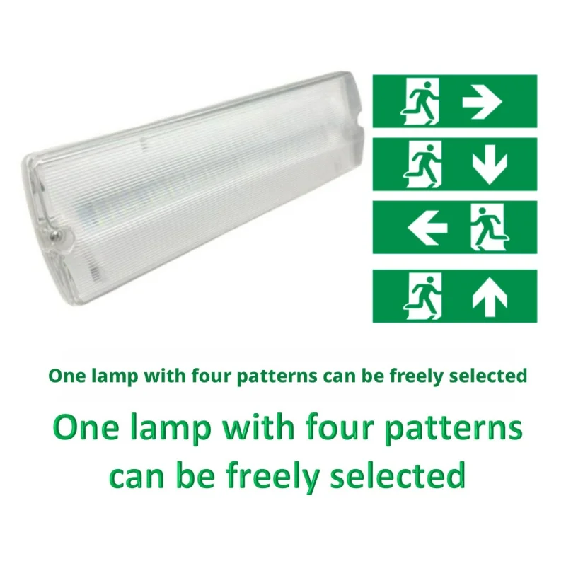 Ip65 Three Proof Emergency Light Accepts Diversified Customization Ac85-265 International Universal Voltage Emergency Lighting