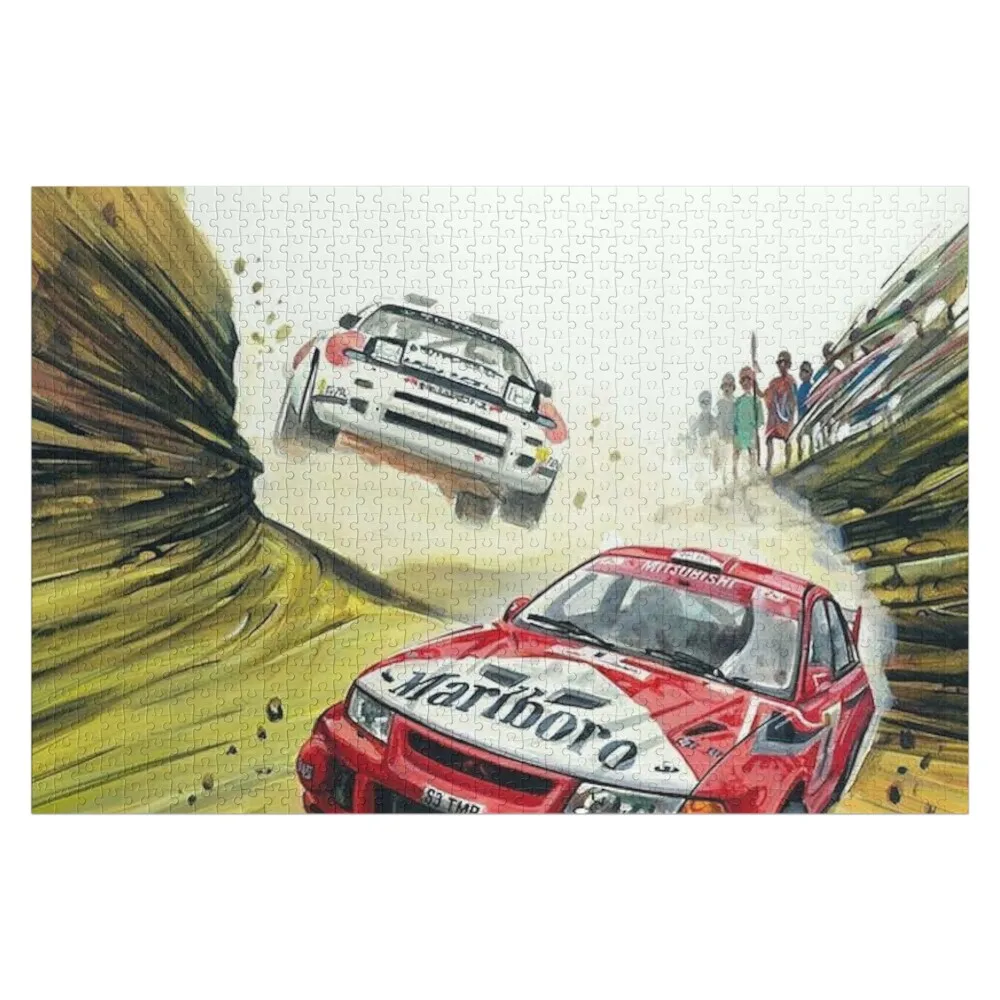 

Lancer vs Celica Art Print Jigsaw Puzzle Iq Customizeds For Kids Personalize Puzzle