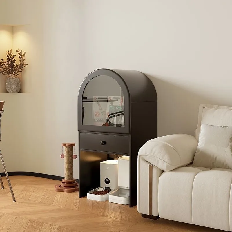 Bedroom storage, multi-functional light luxury, dirt-resistant and wear-resistant cat nest cabinet