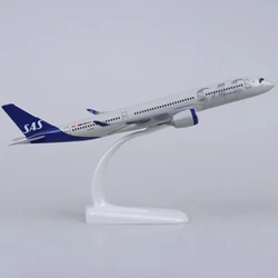 20CM 1:400 Scale A350 SAS Airlines Airplanes Plane Aircraft Alloy Model Toy Collective Kids Children Toys F Collections