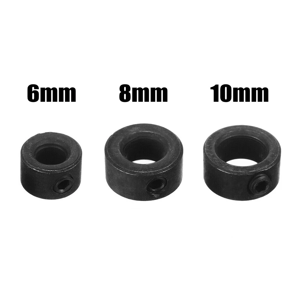 Stopień Kołnierzowy Wiertło Stopień Kołnierzowy 3 szt. 6 8 10mm Kolor Czarny Materiał HSS Lokalizator Wiertło Wiertła do Drewna Części