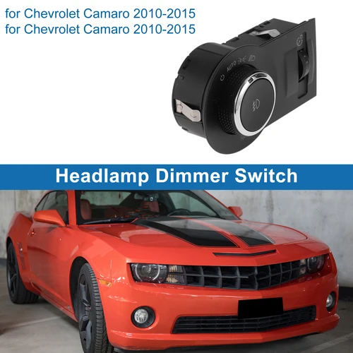 Imagen 2 del producto UXCELL No.92218815/1S11476/HLS1609/D1543J interruptor de faro para Chevrolet Camaro 10-15