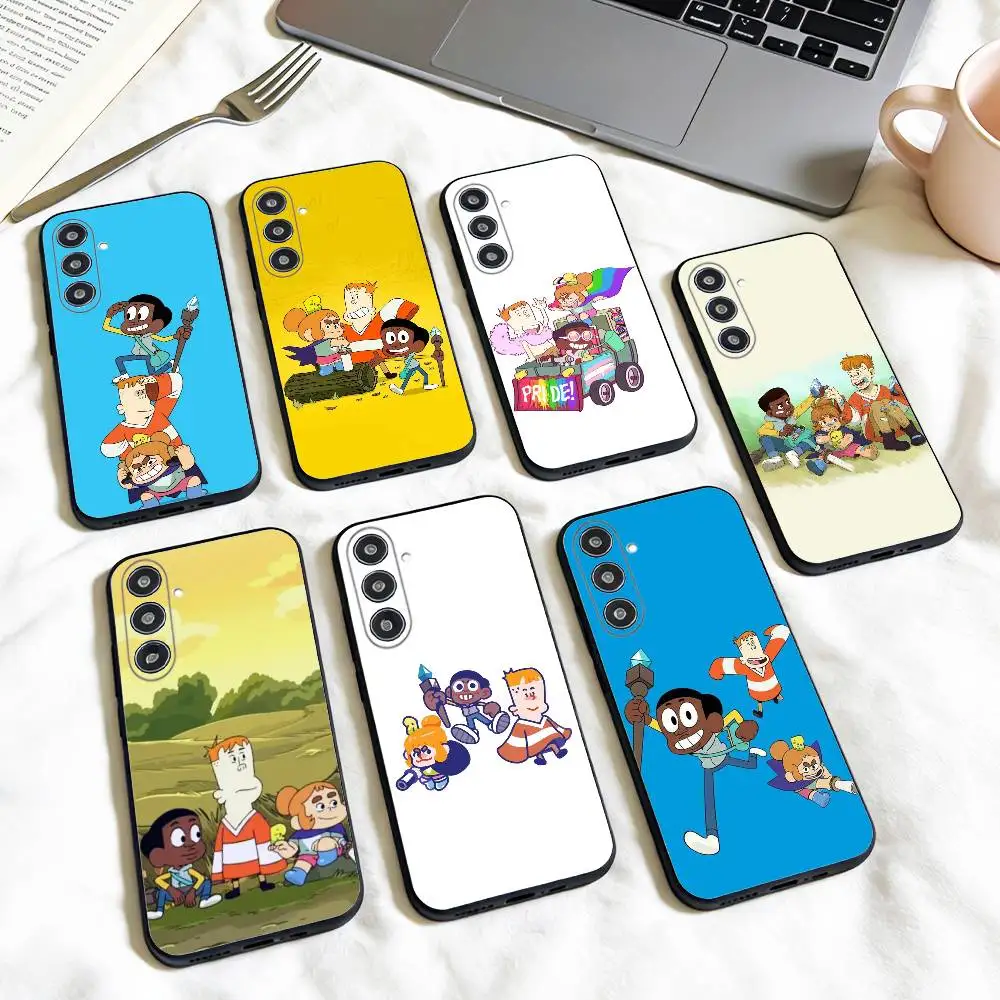 Adventure Craig of the Creek    phone Case For Samsung Galaxy A73,A72,A71,A70,A53,A52,A51,Others Soft Black Shell