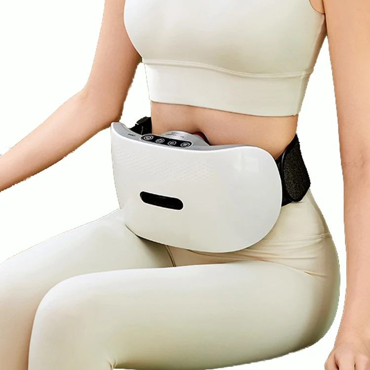 

Stone Abdominal Kneading Instrument Neck Waist Abdomen Electric Belt Hot Compress Positive and Negative Kneading Massager
