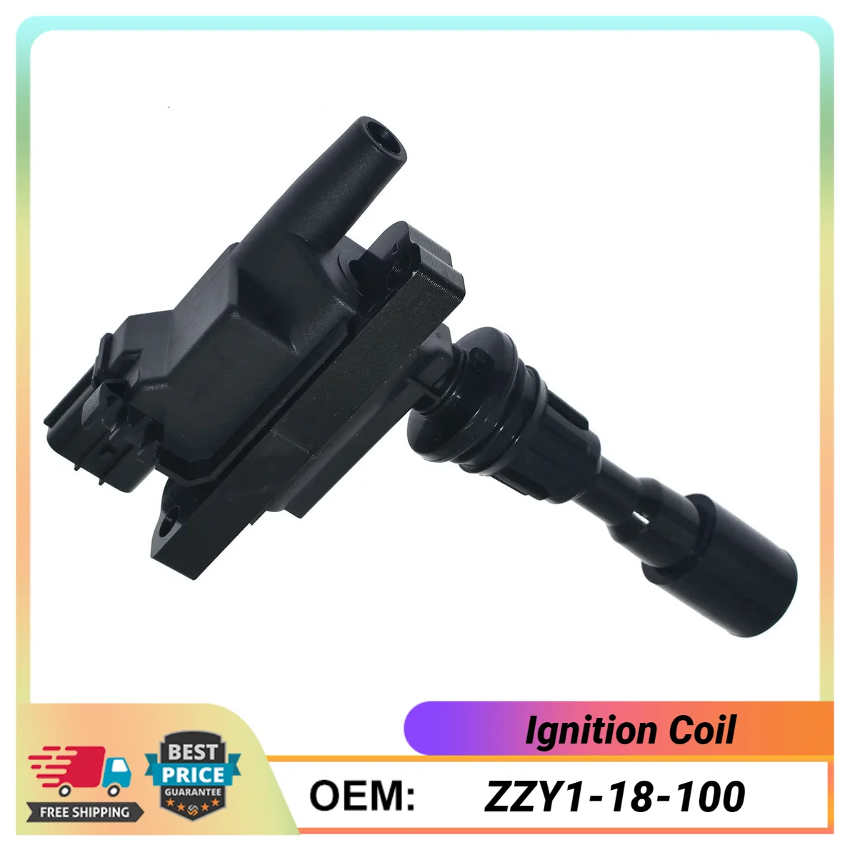 1PCS ZZY1-18-100 ZL01-18-100A Ignition Coil For Ford Laser & Mazda 323 Astina BJ 1.6L 98-03 Accessories