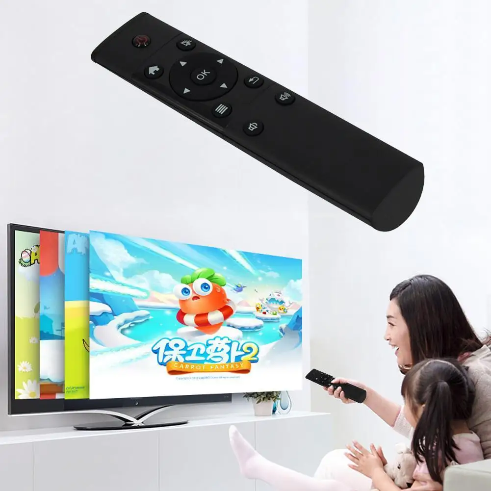 

FM4 2.4GHz Smart Remote Control Air Mouse with USB Receiver Air Mouse Remote Control 12 Keys Universal Remote for Android TV