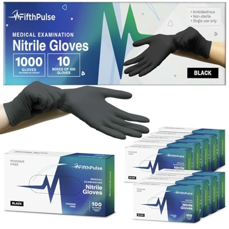 Blk Large Nitrile G…