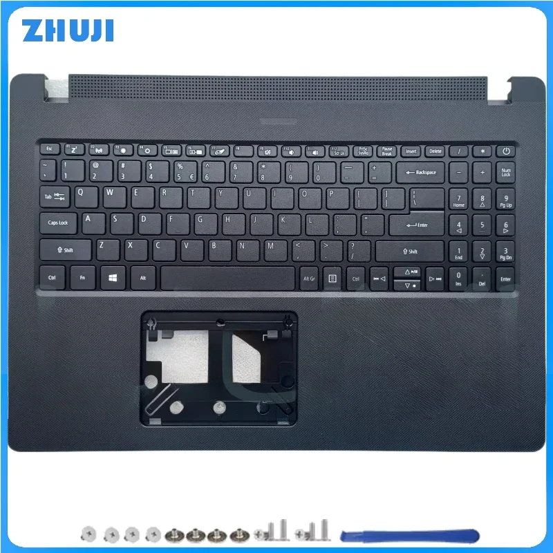 

For TravelMate P215-52 P215-53 P50 N19Q8 New Laptop Palmrest/Bottom Case Hinges Black