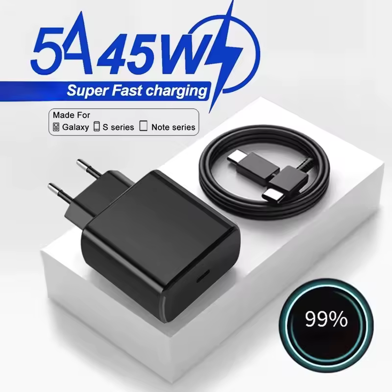 45W PD USB-C Fast Charger Samsung Galaxy