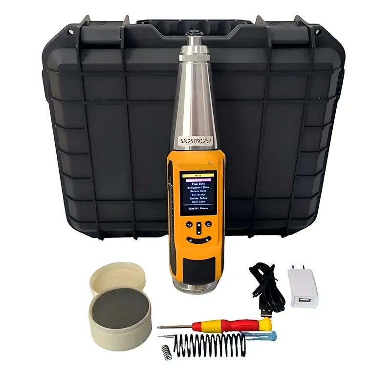 Portable Concrete Surface Hardness Rebound Hammer Schmidt Compressive Strength Tester