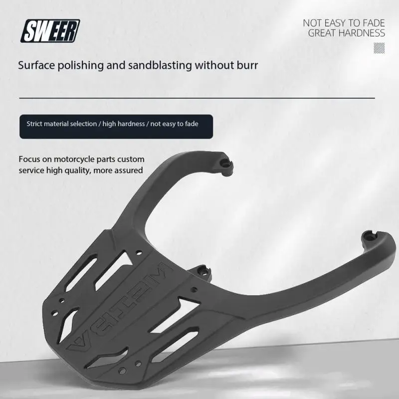 Modified Rear Luggage Rack Carrier Motorbike Aluminium Alloy Tail Case Bracket Extender Carrier Durable For SYM fiddle5/4/150