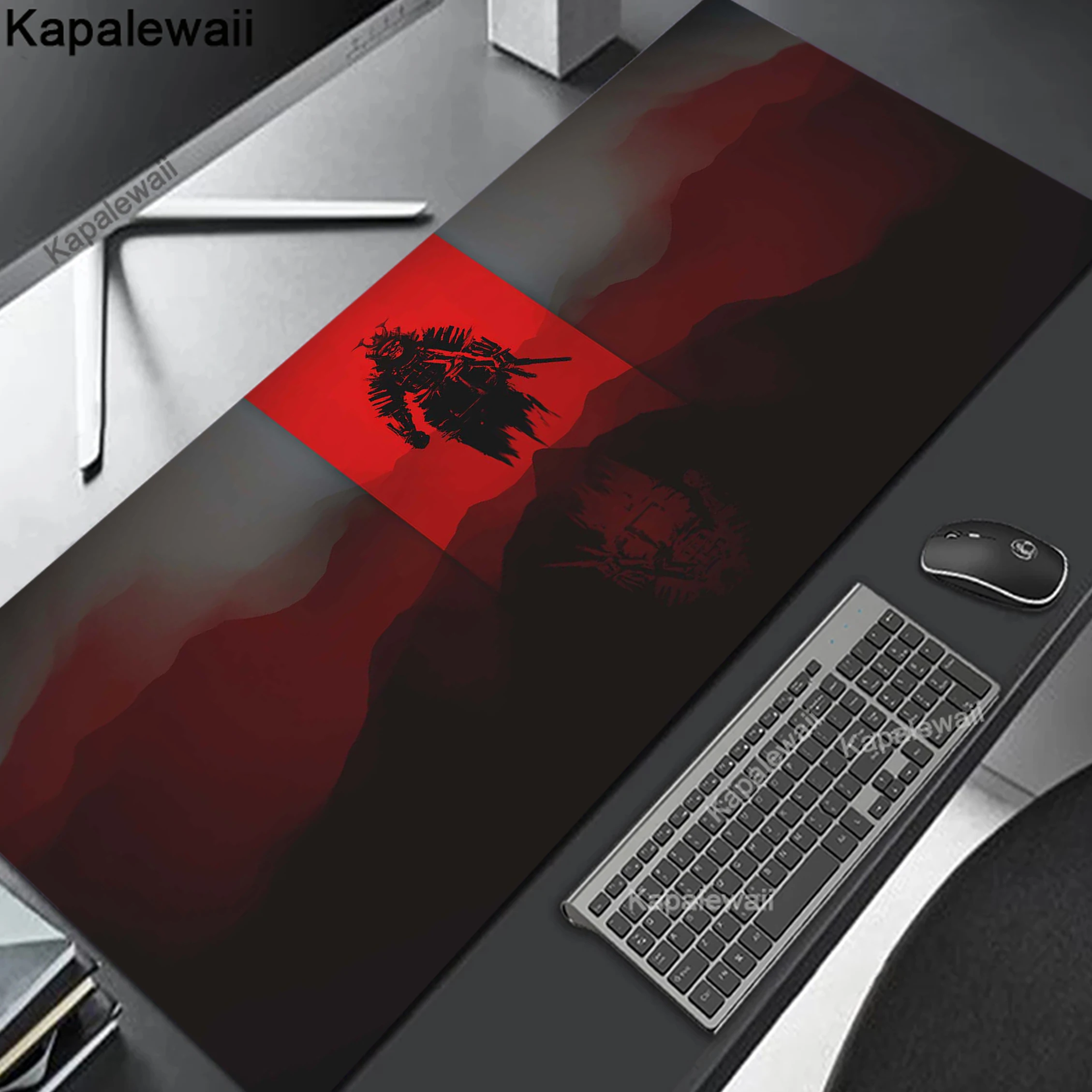 Imagem -03 - Japonês Samurai Qualidade Gaming Mousepad Mousemat Gamer Tapete de Mesa Xxl Mouse Pad Tapete de Teclado pc