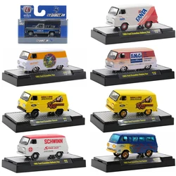 1:64 M2 macchine modello di auto in lega giocattoli Ford Bus Diecast veicolo Replica Pocket Cars collezione di giocattoli per bambini per Hotwheels regali per ragazzi