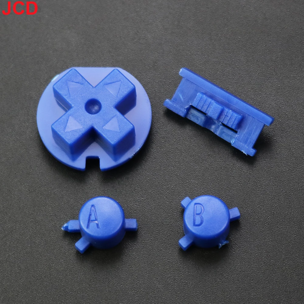 JCD 1 Set Geeignet für Game Boy Color Tastengehäuse für GBC Farbtasten GBC Spiel Ersatz-Tasten-Kit DIY Farbe