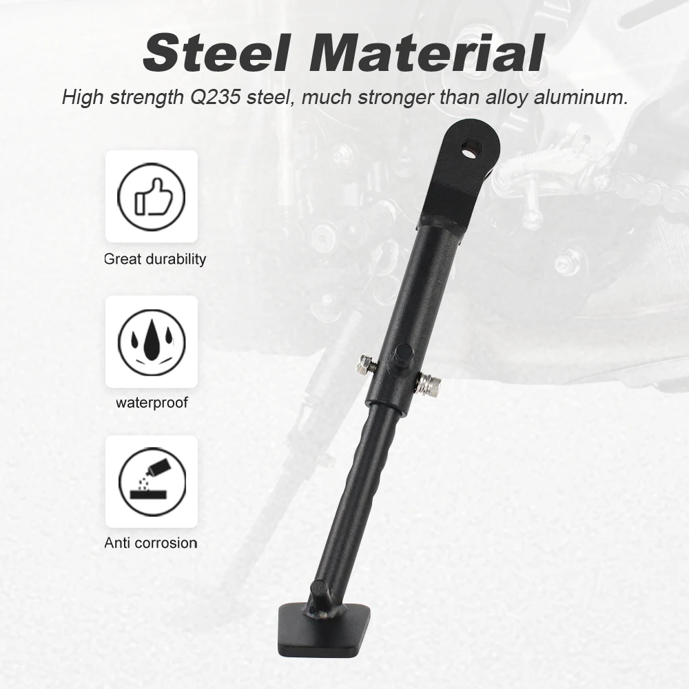 For Yamaha MT09 SP 2021-2026 XSR900 2022-2026 TRACER 9 GT 2021-2026 YZF-R9 2025-2026 Motorcycle Side Stand Adjustable Kickstand