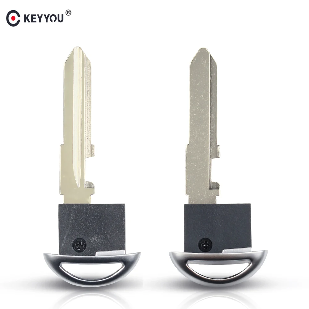 KEYYOU Replacement Smart Card Emergency Blade Blank Insert Small Key Blade For Mazda 3 6 CX-5 CX-7 CX-9 MX-5 CX MX RX 2006-2013