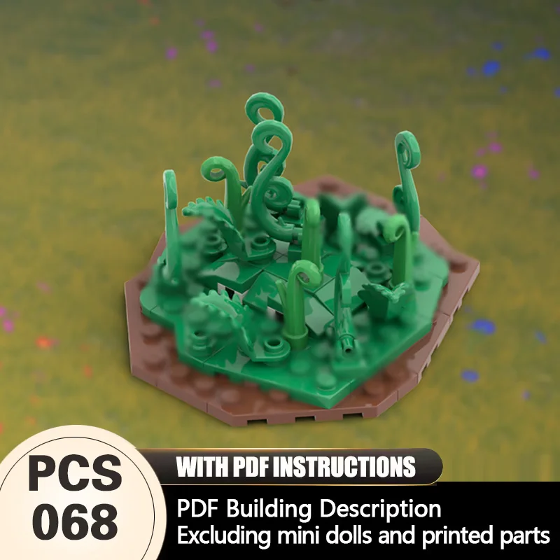 

Creators Plant Series Model MOC Building Bricks Garden Warfare Modular Technology Gifts Holiday Assemble Children Toys Suit
