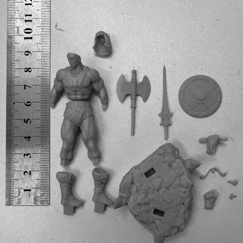 1/24 75mm Resin Figure Model Kit Fantasy Future Miniature Universe Giant Himan Diorama Unassembled and Unpainted 3D Statue