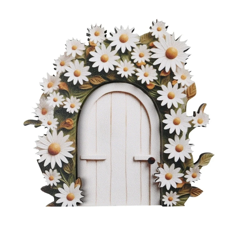 

Fairy Door for Kids Miniature Fairy Door Gifts Desk Miniature Door Decorations