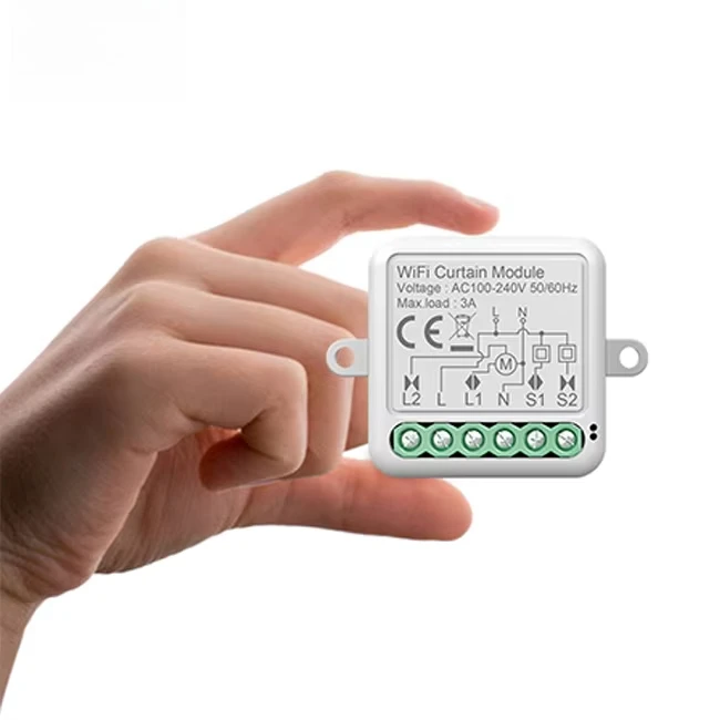 2024 Smart Home Wireless Mini Zigbee Wifi Smart Switch Module with 1/2/3/4 Gang Hidden Switch with Tuya APP Smart Life