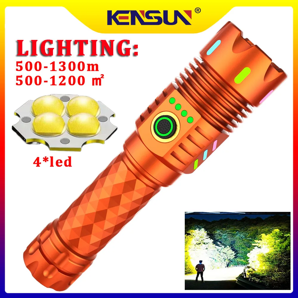 4 Leds Strong Light…