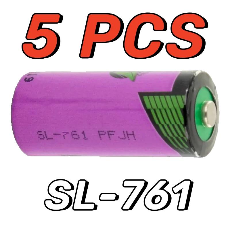 5PCS HOT Original Battery SL-761 2/3AA 3.6V Lithium PLC Batteries