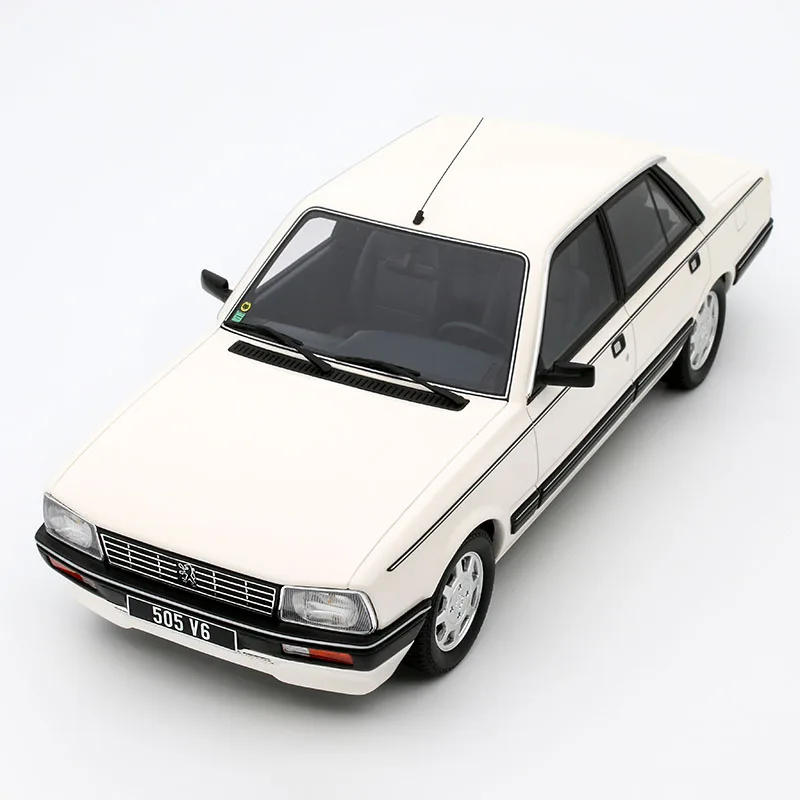 Presale model: OTTO 1:18 PEUGEOT 505 V6 1989 car model static decoration holiday gift collection