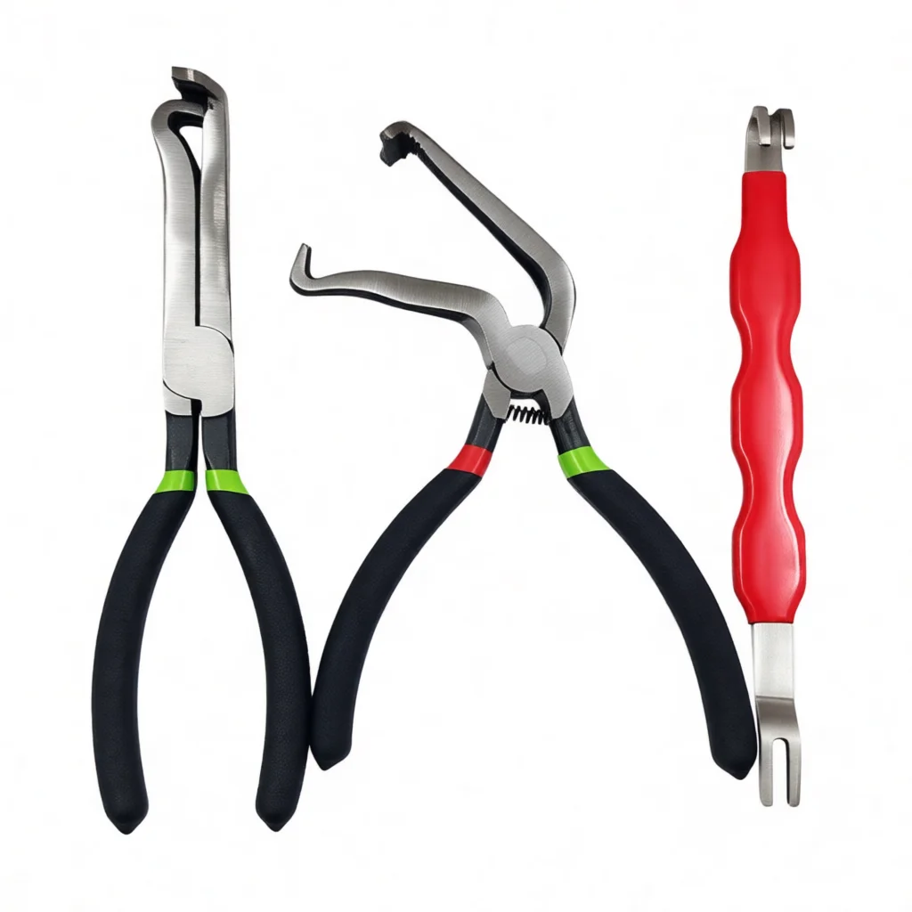 Automotive Terminal Release Tool Set Car Wiring Harness Disconnect Pliers Professional Repair Maintenance Hand Tool Kits