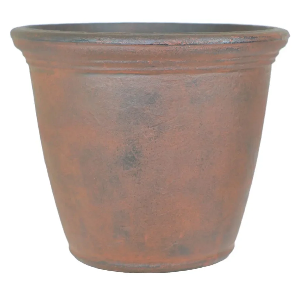 

Better Homes & Gardens 16in Pixie Resin Planter, Rust