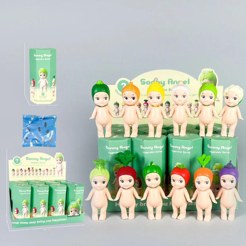 

12 шт. Cberrry Blosem Series Sonny Angel & Mofusand Blind Box Мини-фигурка Акула Кот Экшн-игрушка Voor Fan Kinderen Рождественский подарок