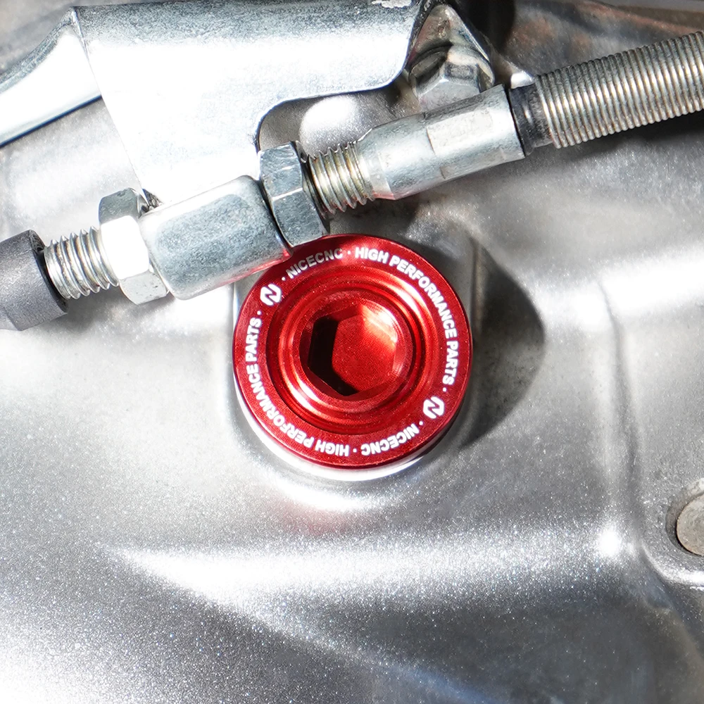 Für Yamaha Raptor 700 Öleinfüllschraube NICECNC Raptor 700 ATV Ölablasskappe für Yamaha 2004-2023 Aluminium-Zubehör – Detail 18