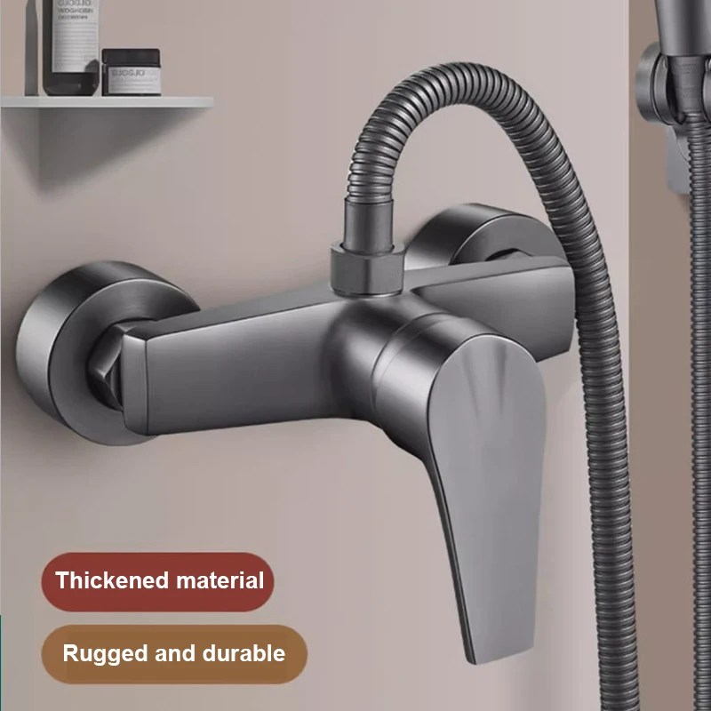 

Bathroom Shower Bathtub Faucet Wall Mounted Hot and Cold Water Mixing Valve Nozzle Bathroom Faucet Bathroom Accessories