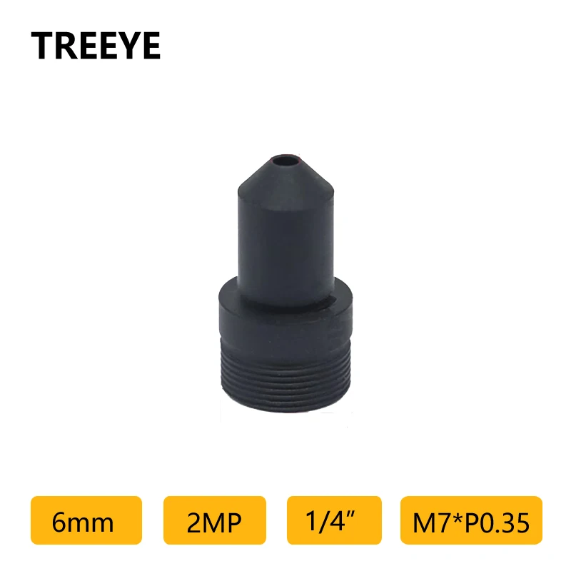 

HD 1080P 6mm M7 Pinhole Lens 650nm IR Filter 2.0Megapixel 1/4" CCTV Lens Face Recogntion Video Phone Scanner Skin Detection Lens