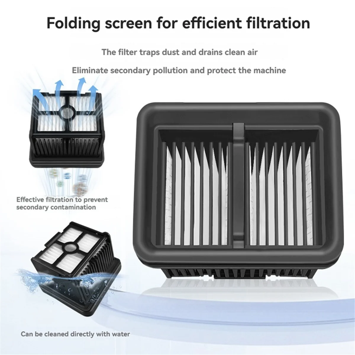 ABXHH 6 шт. роликовая щетка и фильтр HEPA для деталей пылесосов T40 Ultra/T40 Pro/T40/T40 Member/G30/G20 Pro