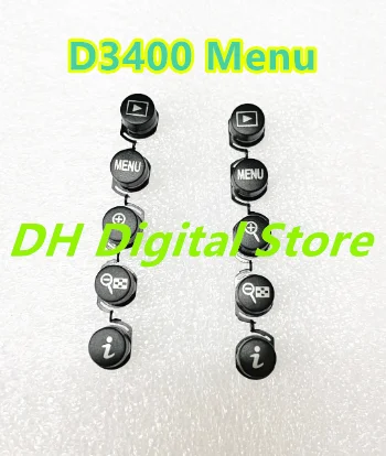 For Nikon D3400 D3300 Back Key Board Rear Sell Menu Strip Camera Maintenance