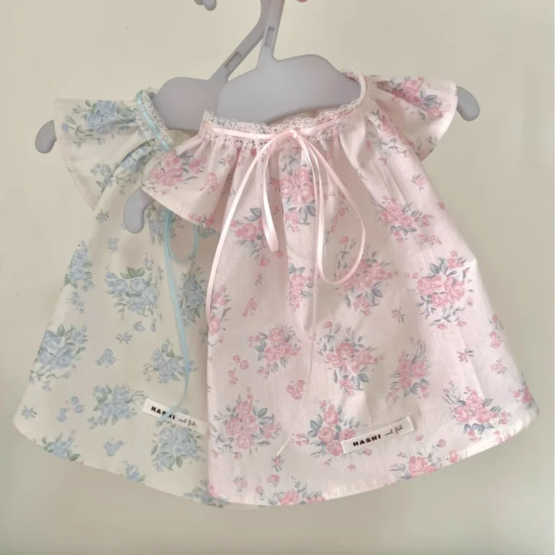 

Pet Vest Summer Lace Patchwork Dress Dog Teddy Bear Mesh Princess Dress Spring Summer Teddy Cat Suspender Small Dog