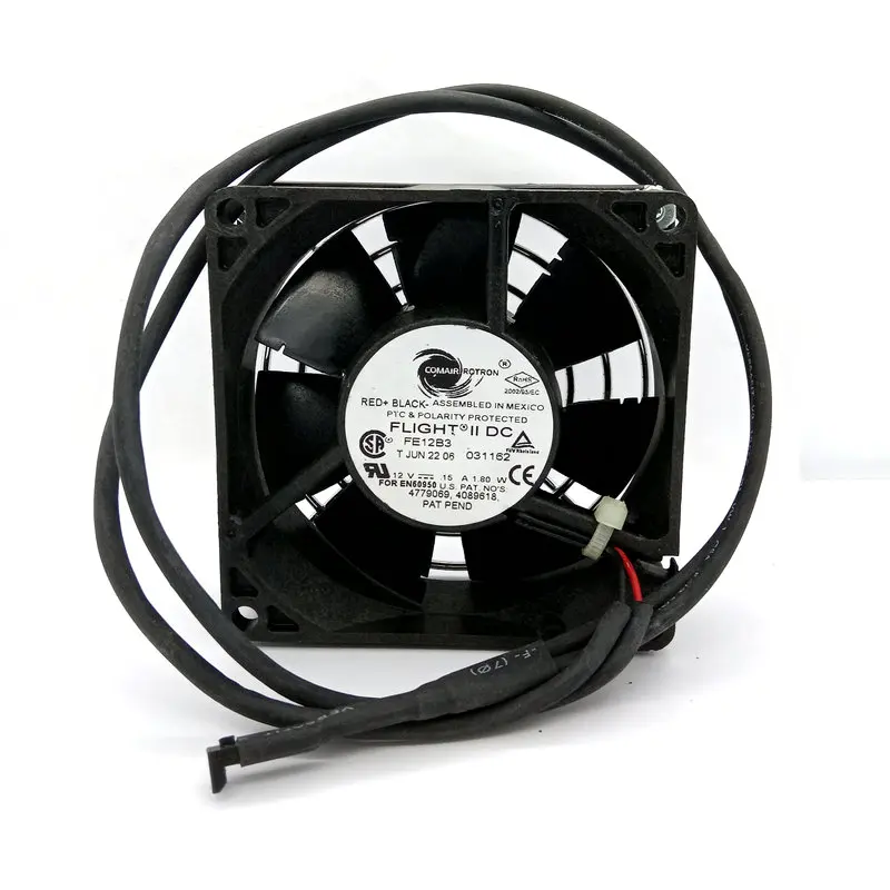 

Original For Comair Rotron FE12B3 DC12V 0.15A 1.80W 2Lines 80x80x25mm Cooling Fan