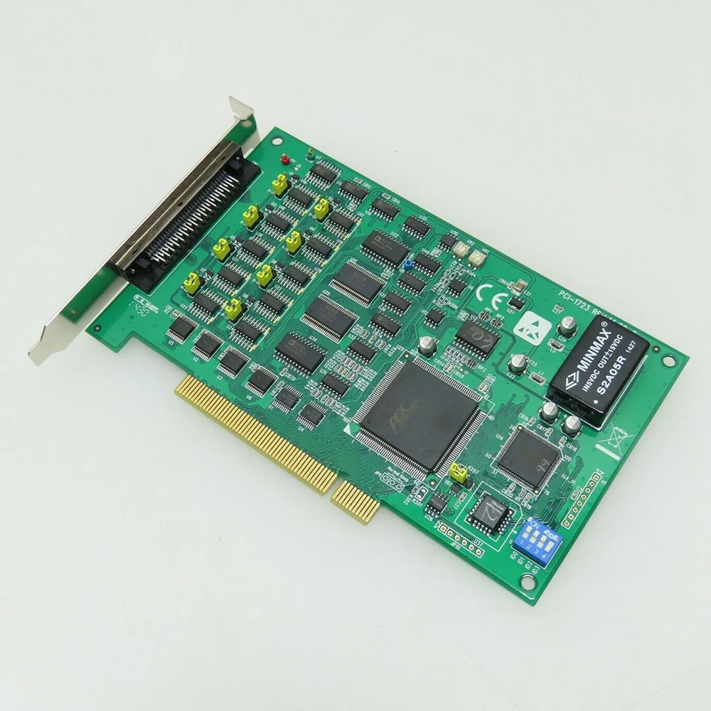For Advantech PCI-1723 REV.A1 16 Bit 8-Way Analog Output Card Data Capture Card DA Card High Quality Fast Ship