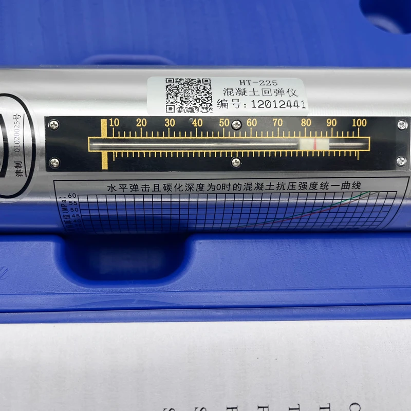 Imagem -03 - Concreto Rebound Martelo Tester Testador Schmidt Martelo Ht225