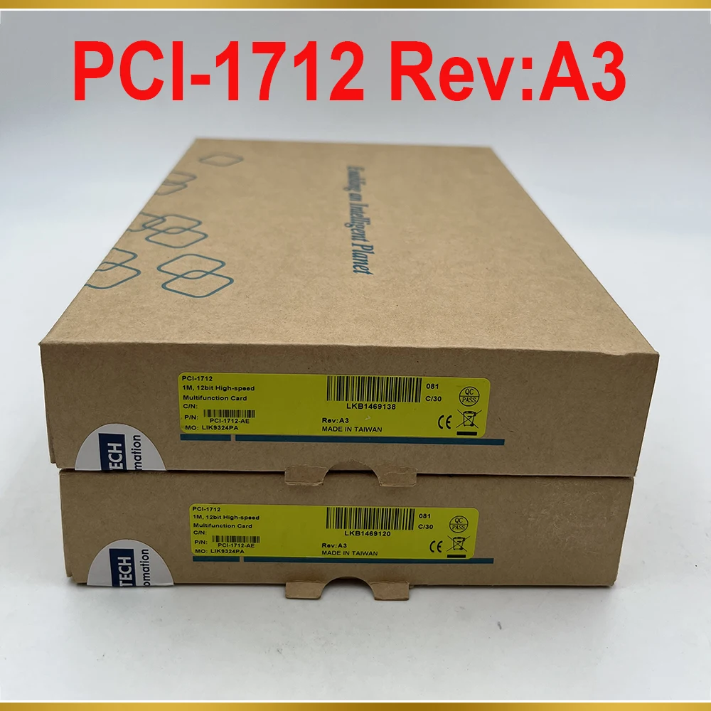 New For Advantech 1MS/s12-Bit High-Speed Multi-Function Data Capture Card PCI Bus Data Transmission PCI-1712 1PCS