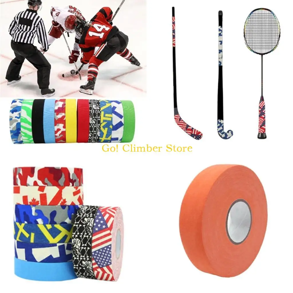 

Q84C Hockey Tape, 27 Yards Hockey Tape, Self-Adhesive Ice Hockey Grip Tape Roll