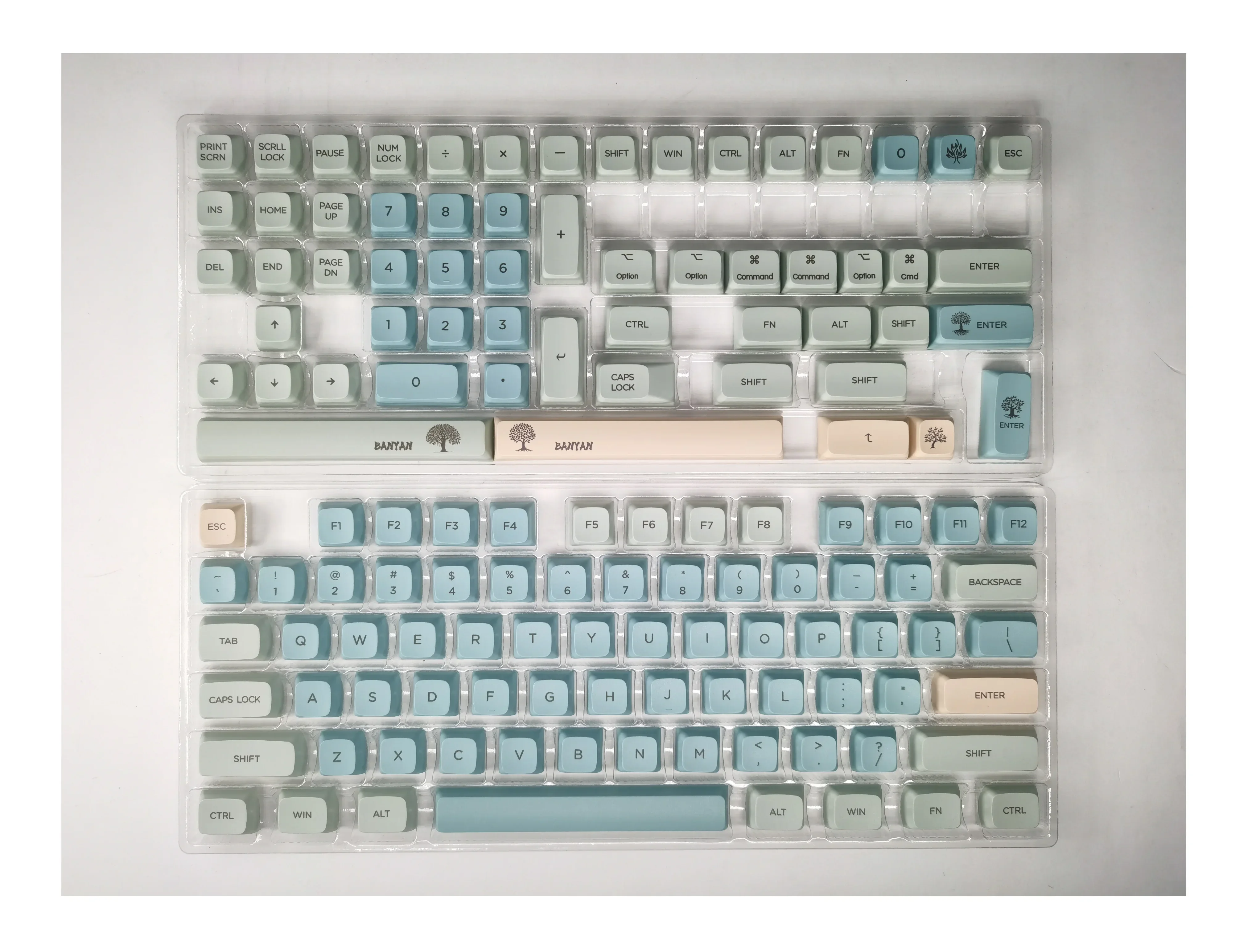 

Mechanical keyboard sublimation PBT keycap, MDA DSA original, XDA banyan keycap