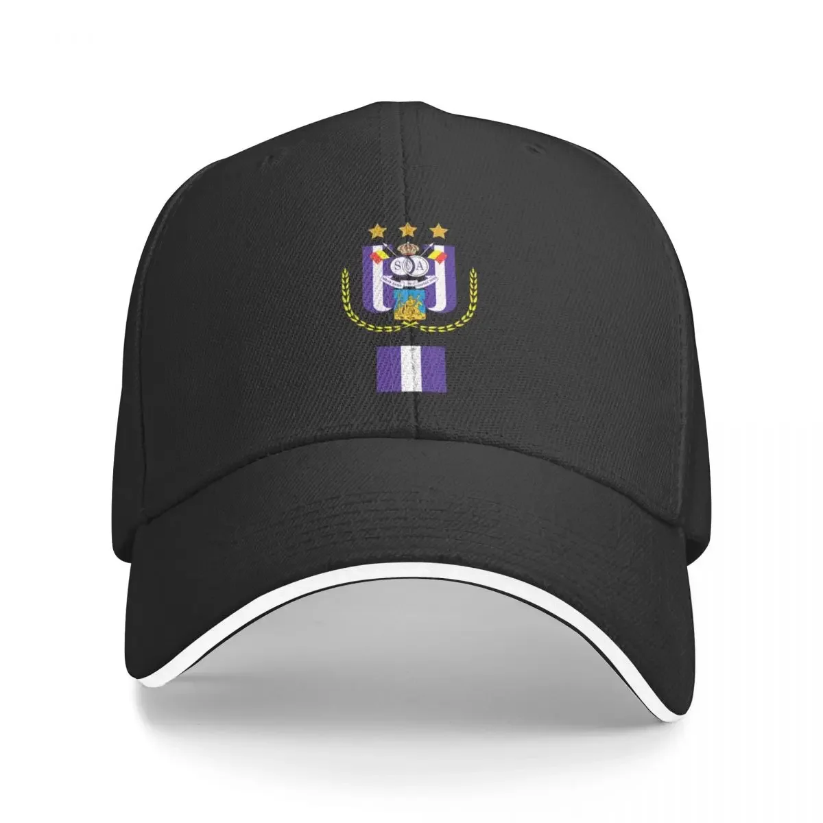 

Anderlecht RSCA - Anderlecht Football Baseball Cap Snap Back Hat funny hat Cosplay Sports Cap Boy Child Women's