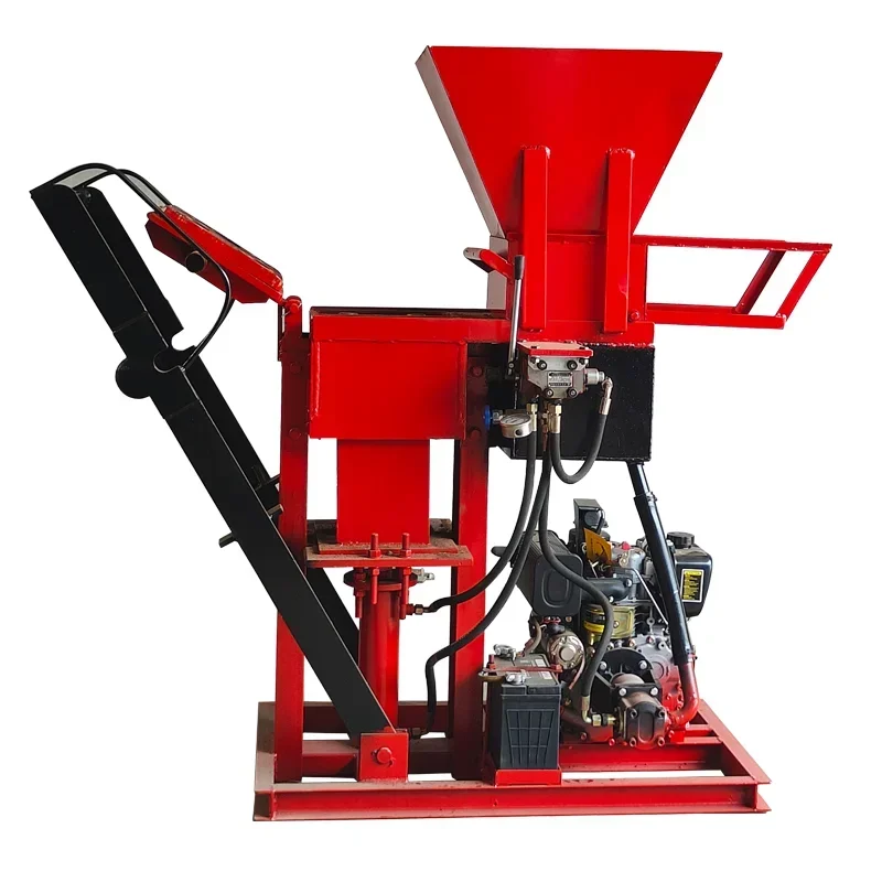 Equipment for Small Business at Home Eco Brava Small Manual Interlocking Brick Machine