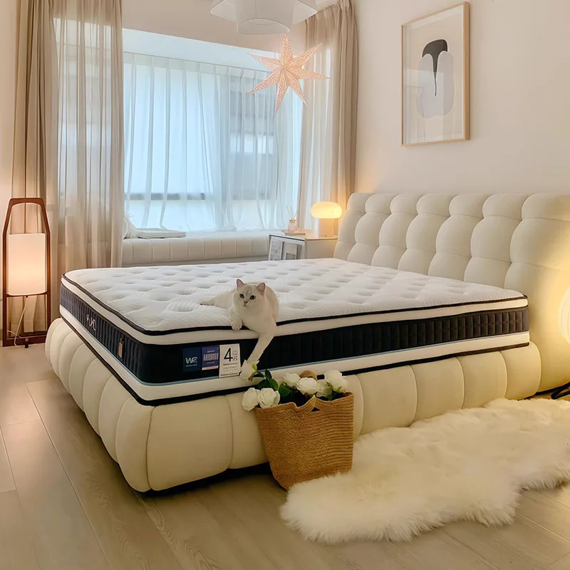 

Design Bunk Massage Bed Floating Storage Floor Beauty Safe Massage Bed Bedroom Platform Camas De Casal Lounge Suite Furniture