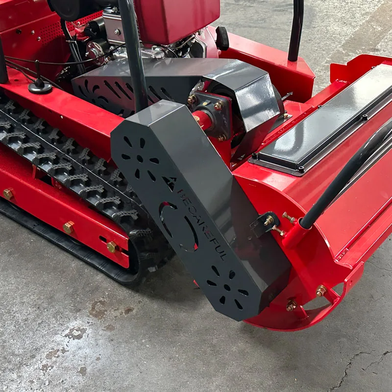 قاطعة فرشاة مجنزرة قابلة للتخصيص وعالية الجودة والأكثر مبيعًا يتم التحكم فيها عن بعد، جزازة العشب الآلية الصغيرة. #5