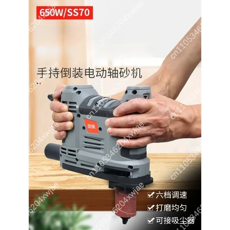 Special Shaped Curve Sanding Machine Handheld Woodworking Arc Polisher Belt Sander For Irregular Surface Grinding ProcessingTool