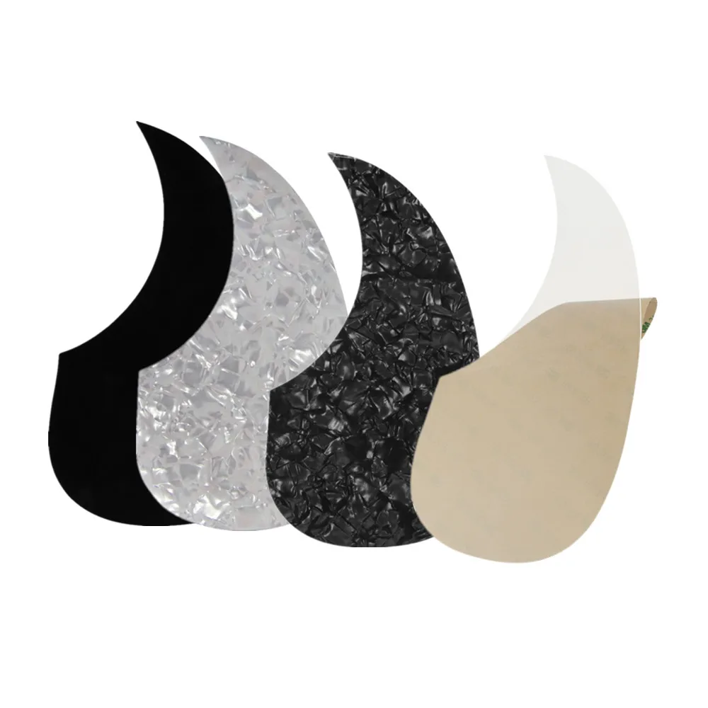 FLEOR Acoustic Guitar Pickguard Scratch Plate Self Adhesive Pick Guard Sticker for Right Handed Acoustic Guitar Parts