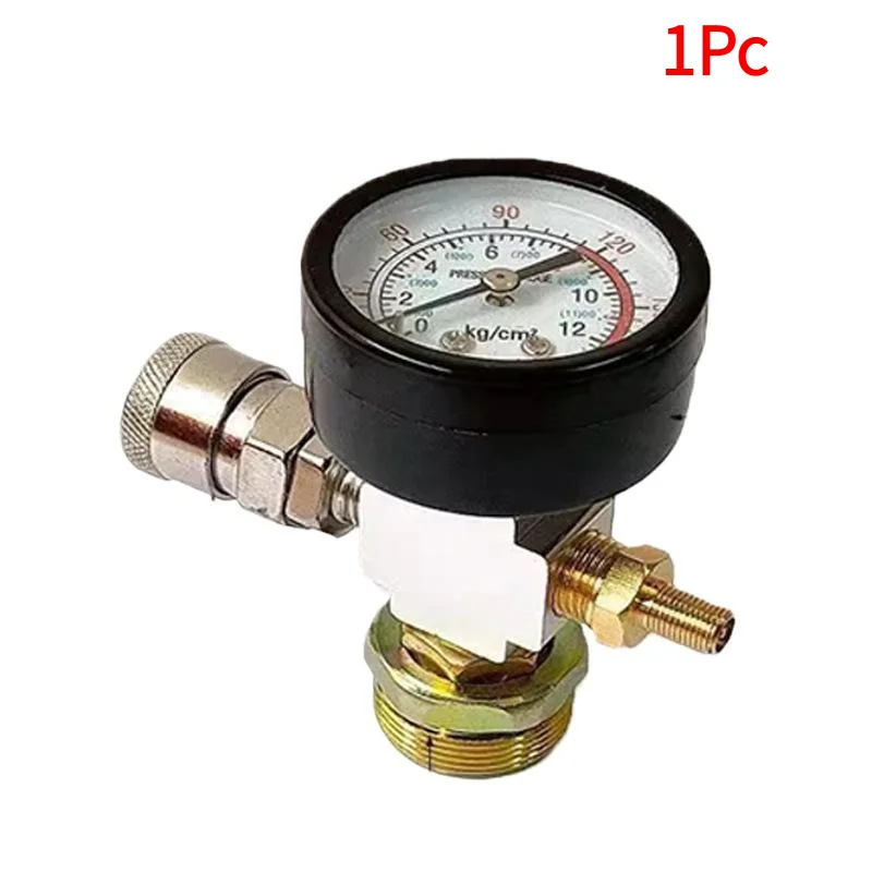 1Pc Small Air Tank Pressure Adapter, Fire Extinguisher Conversion Air Pump, Portable Mobile Air Compressor Accessories.
